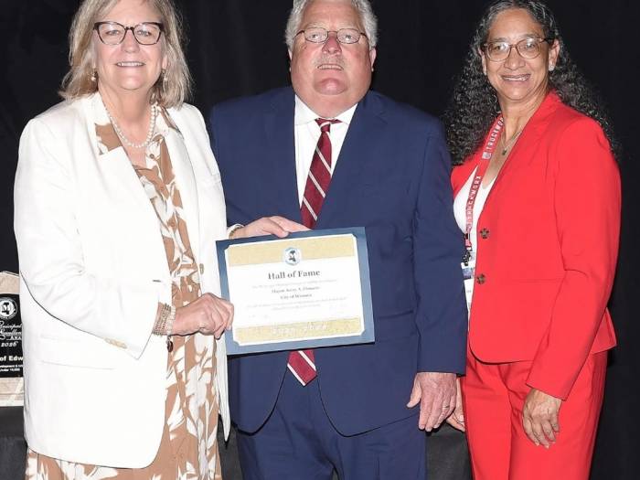 News - Jerry Flowers Inducted Into Municipal Hall of Fame