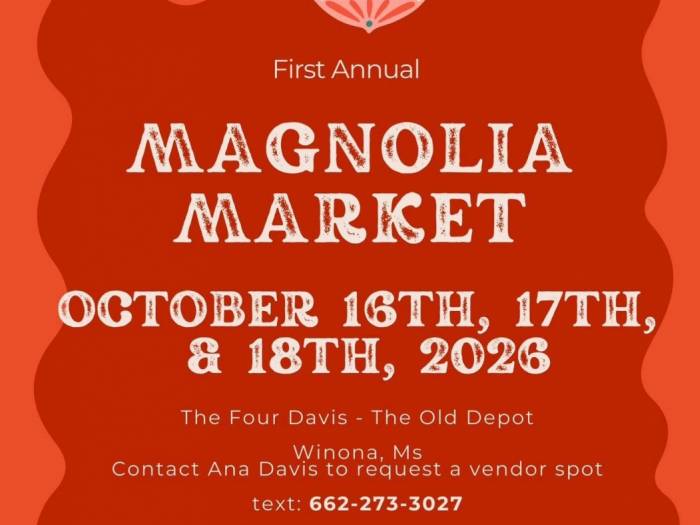 [Make plans to attend the first annual Magnoila Market this October 16th, 17th and 18th]