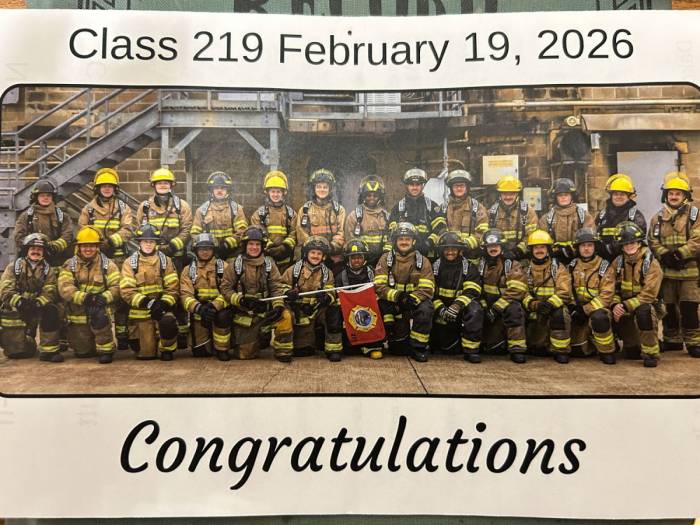 [Answering the Call:  Michael Johnson Graduates Fire Academy 219]