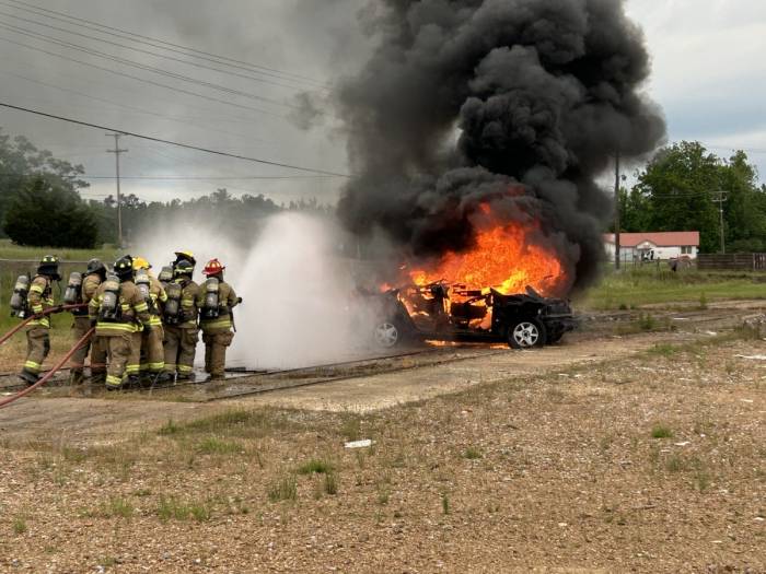 [Winona Fire Department Members Complete Volunteer Two Training]